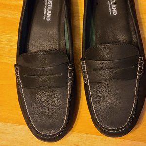 Eastland Montana Womens Black Driving Loafers Sz 11 EUC